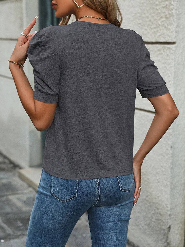 Bubble Sleeve Shirt