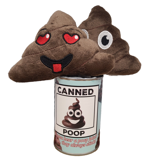 Canned Poop - Funny Gag Gift Dirty Santa White Elephant
