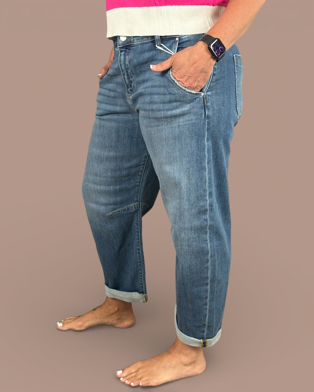 Bailey Barrel Jean-Risen