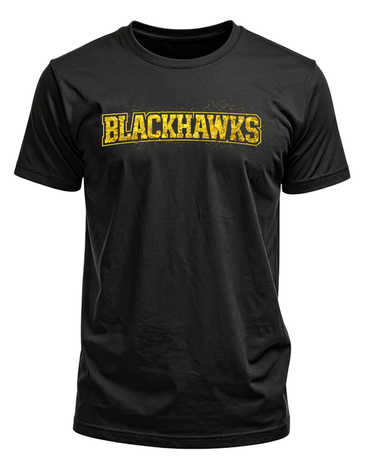 Blackhawks Gold Flake Tee