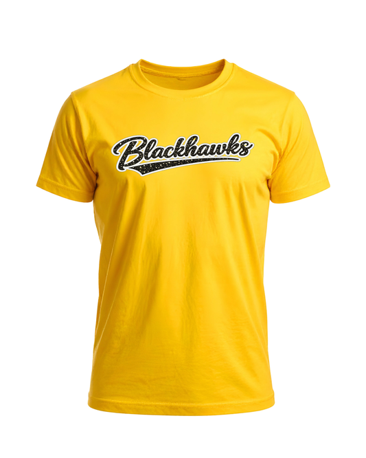 Blackhawks Script Tee