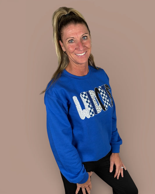 Bubble Letter WC Sweatshirt-Plus