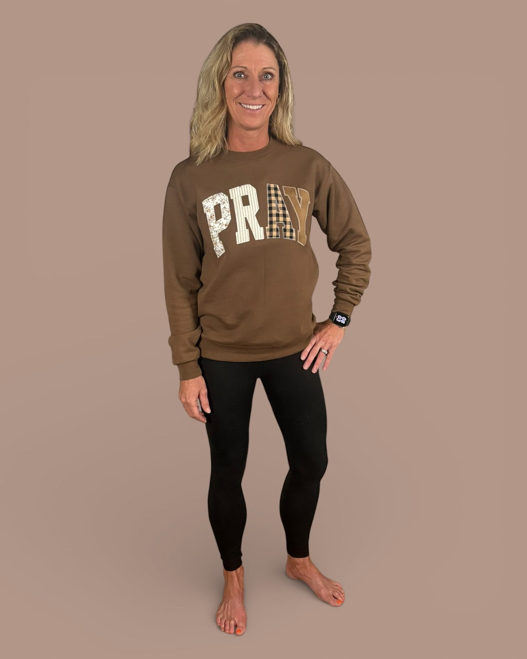 Pray Sweatshirt-Plus