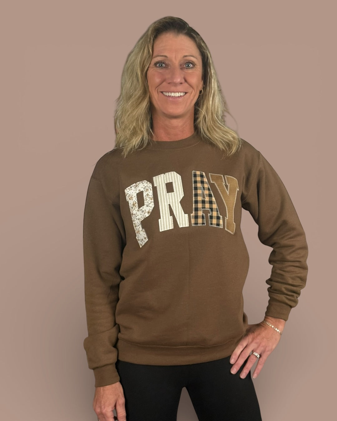 Pray Sweatshirt-Plus