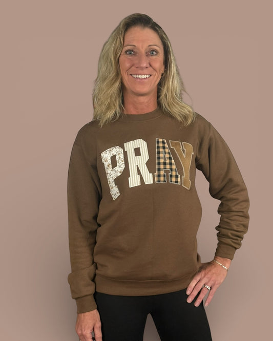 Pray Sweatshirt-Plus