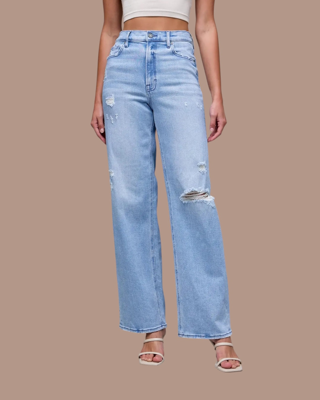 Logan High-Rise Dad Jean-Hidden