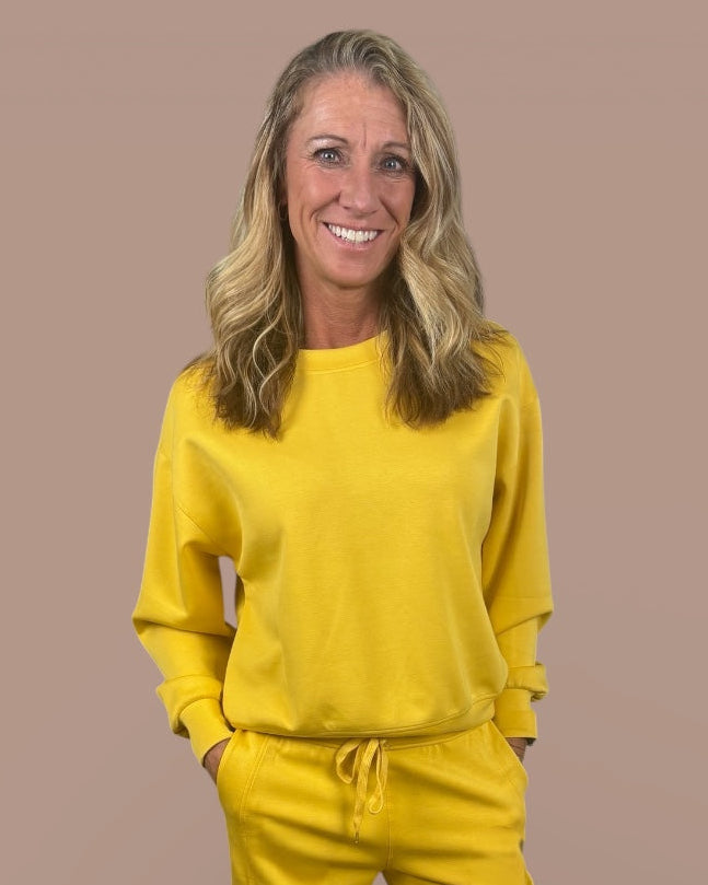 Lux Crewneck Sweatshirt - Ultra Soft Scuba Fabric