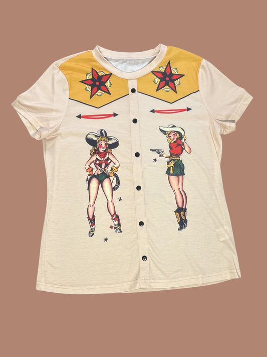 Pin up Cowgirl T