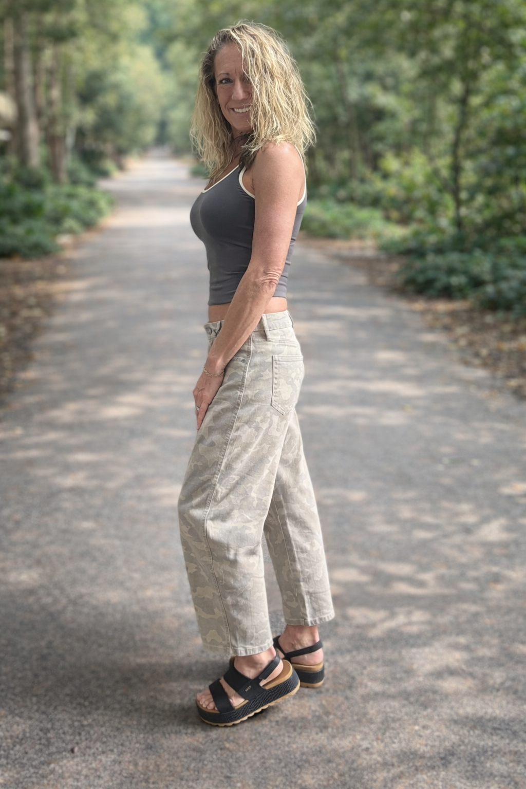 Sammie Jean & U-Neck Tank-2 piece outfit