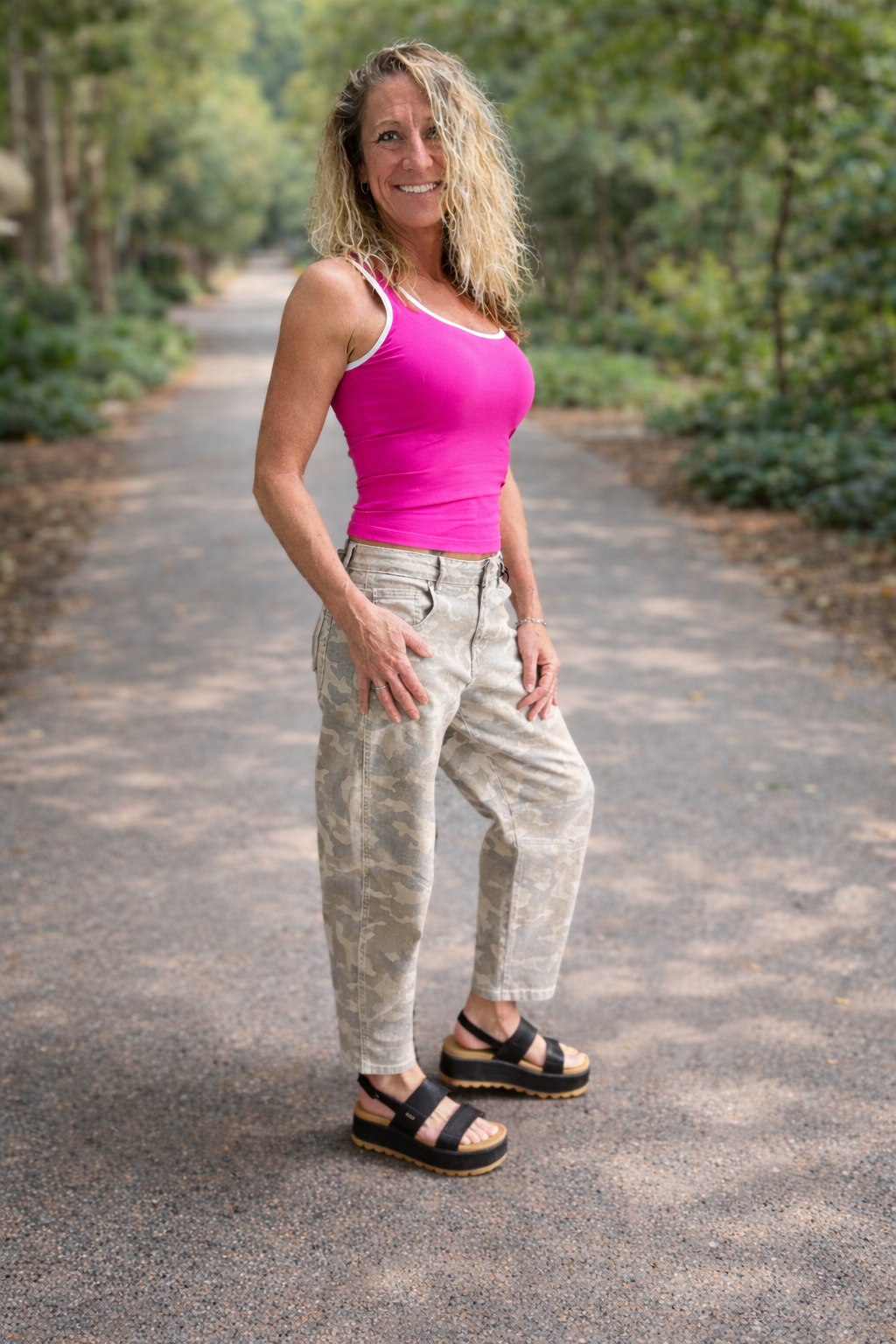 Sammie Jean & U-Neck Tank-2 piece outfit