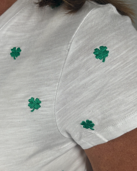 Shamrock V-neck