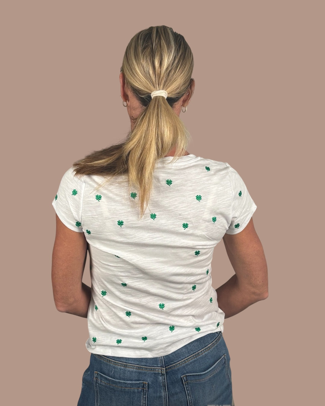 Shamrock V-neck